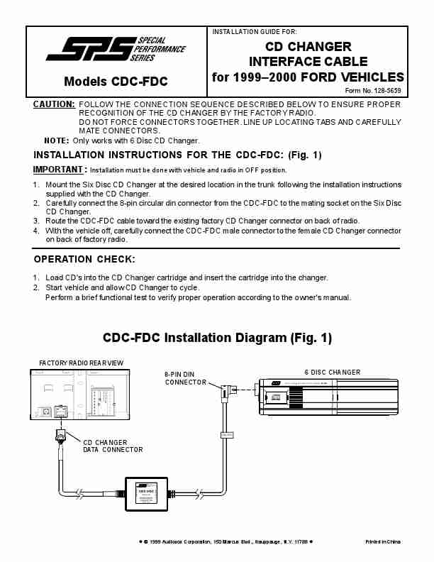 Audiovox Car Stereo System CDC-FDC-page_pdf